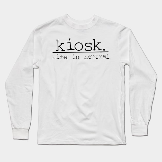 Kiosk Logo Long Sleeve T-Shirt by geoffreymunn